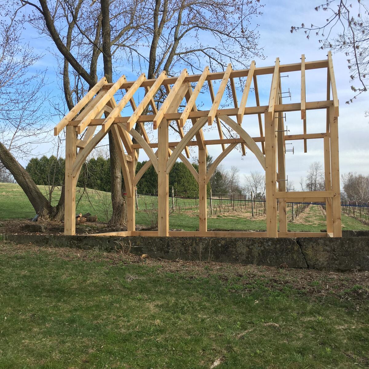 Timber Frame Cabin 